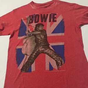 Fifth Sun Red Bowie Graphic Tee